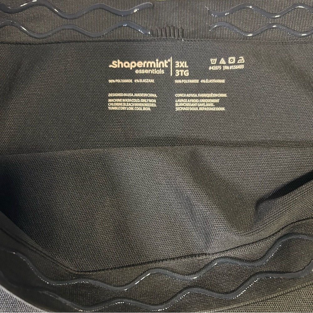 NWT Plus size Shapermint Essentials High-Waist Shaping Capri. 3X - Picture 10 of 10